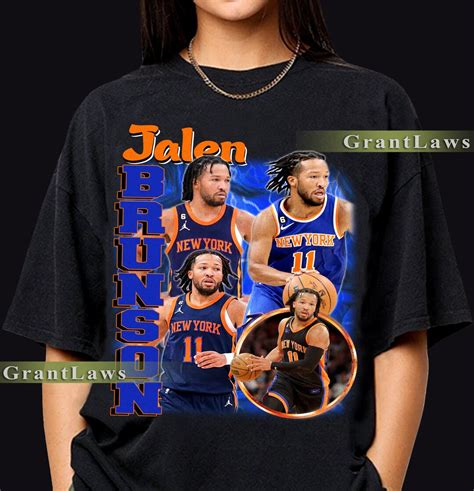 Jalen Brunson T-Shirt: A Stylish Tribute to a Rising NBA Star