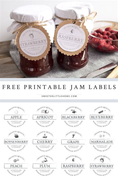 Jam Label Template