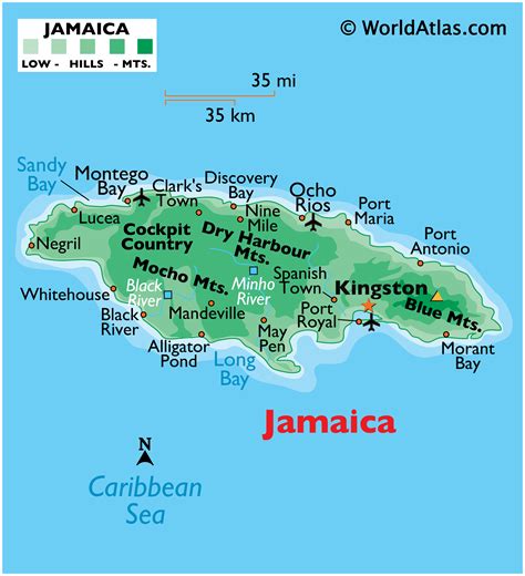 Jamaica on the World Map: A Geographical and Cultural Gem