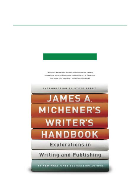 James A. Micheners Writers Handbook: Explorations in Writing and Publishing Ebook Reader