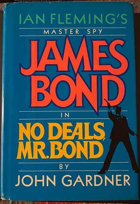 James Bond No Deals Mr Bond A 007 Novel James Bond Novels Paperback Doc