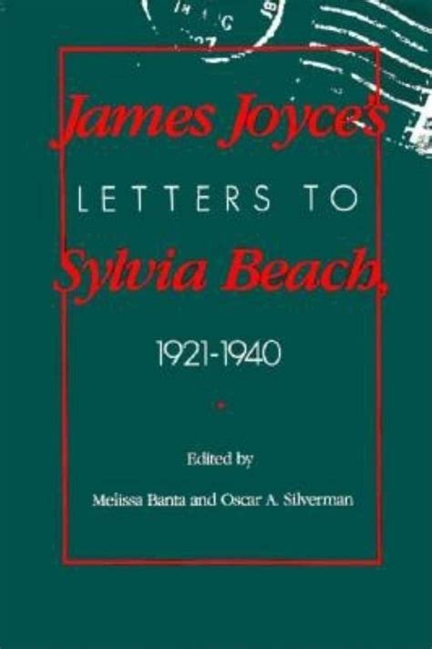 James Joyce s Letters to Sylvia Beach 1921-1940 Epub