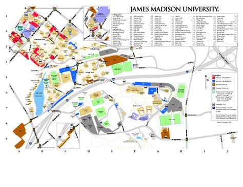 James Madison University Campus Map: Your Guide to Navigating the DUKES Domain
