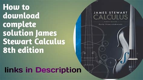 James Stewart Calculus 6th Edition Solutions Download Epub