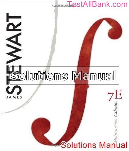 James Stewart Solutions Manual 7th Edition Epub