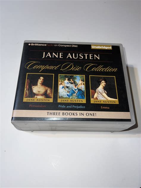 Jane Austen Unabridged CD Collection Pride and Prejudice Persuasion Emma Reader