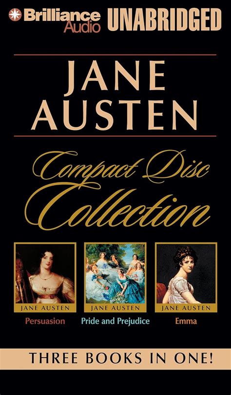 Jane Austen Unabridged CD Collection Pride and Prejudice Persuasion Emma Reader