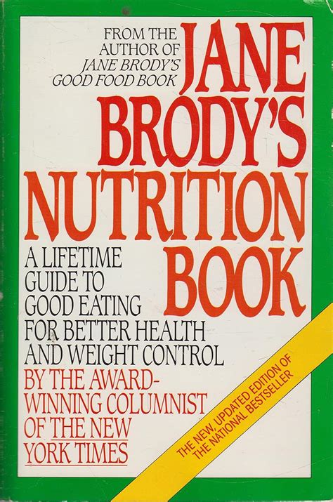 Jane Brody's Nutrition Book Reader