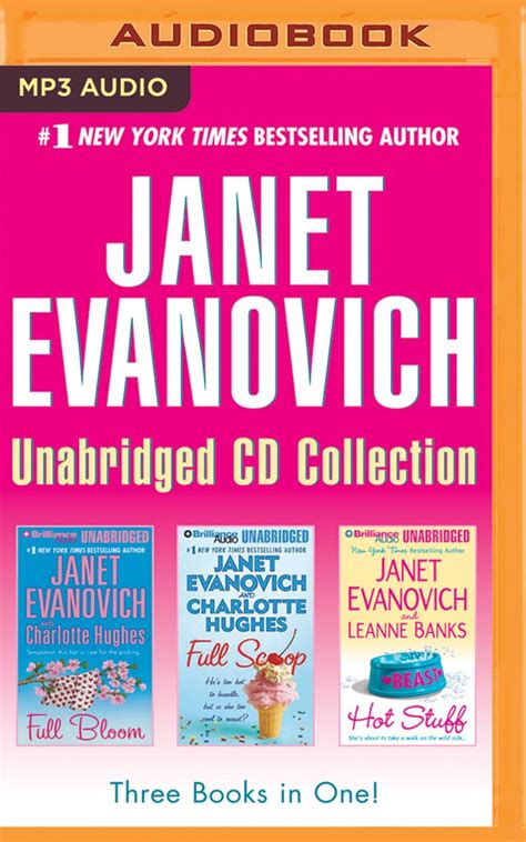 Janet Evanovich Collection Full Bloom and Full Scoop and Hot Stuff Doc