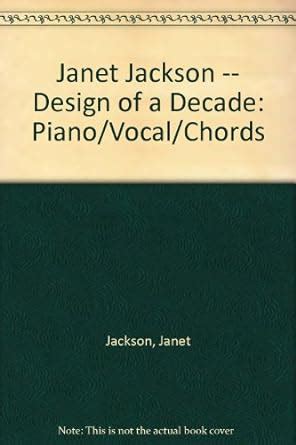 Janet Jackson Design of a Decade Piano Vocal Chords