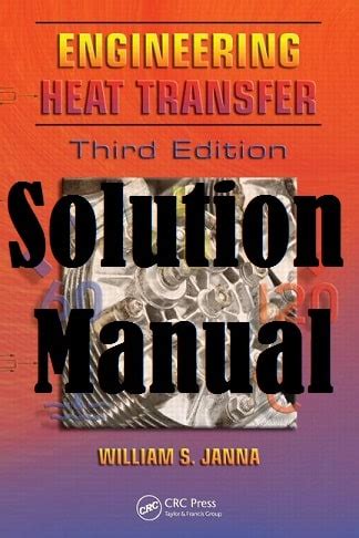 Janna Heat Transfer Solution Manual Kindle Editon