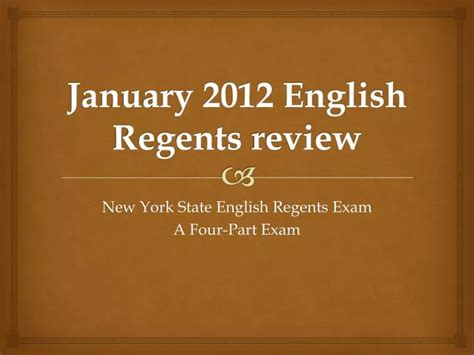 January 2012 English Regents Answers PDF