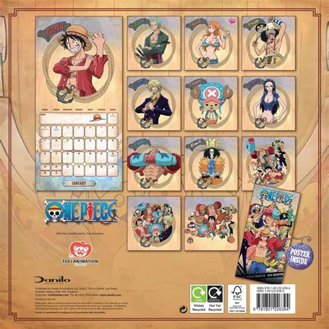 Japanese Anime Calendar 2015 ONE PIECEã€€Desk Calendar Epub