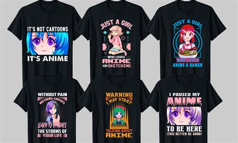 Japanese Anime T-shirts: Express Yourself with Style and Fandom