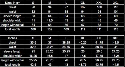 Japanese Shirt Sizes to US: A Comprehensive Guide