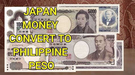 Japanese Yen to Philippine Peso: A Comprehensive Guide