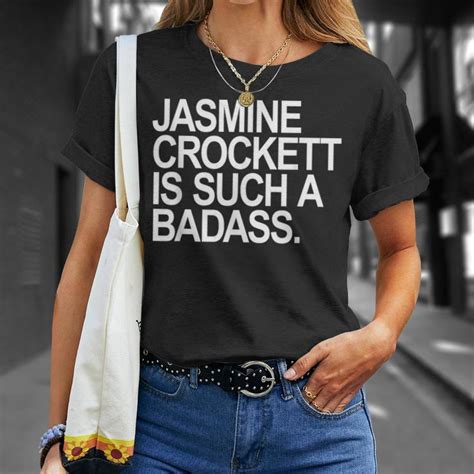 Jasmine Crockett T-Shirt: A Statement of Empowerment and Inspiration