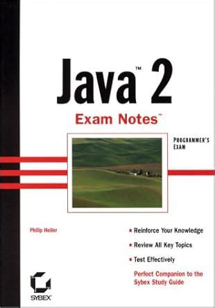 Java 2 Exam Notes (Programmer's Exam) Reader