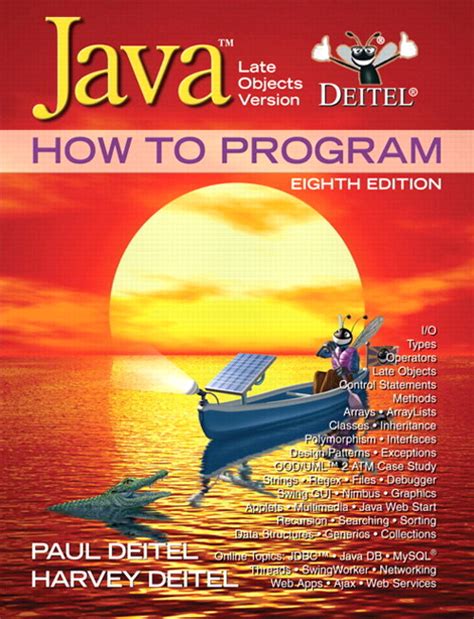 Java How to Program Late Objects Version Addison-Wesley s Java Backpack Reference Guide 8th Edition Kindle Editon