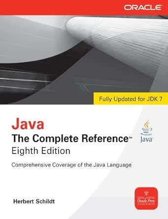 Java The Complete Reference 8th Edition Kindle Editon