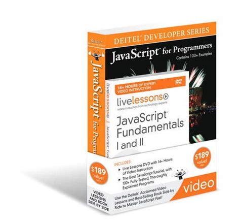 JavaScript Fundamentals I and II LiveLessons Bundle PDF