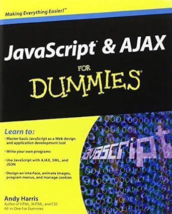 JavaScript and AJAX For Dummies Epub