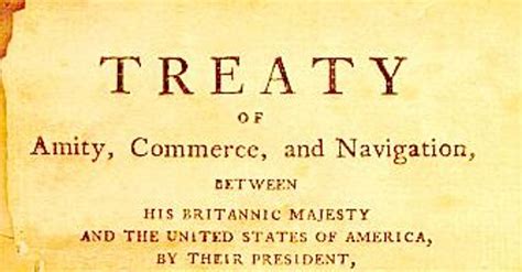 Jay Treaty: A Divisive Accord that Shaped American History