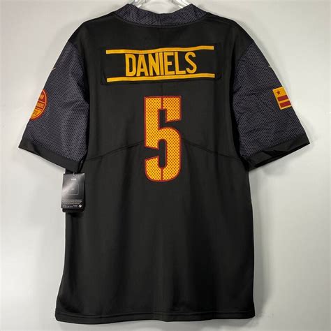 Jayden Daniels Black Jersey: 50,000 Sold in Record Time!