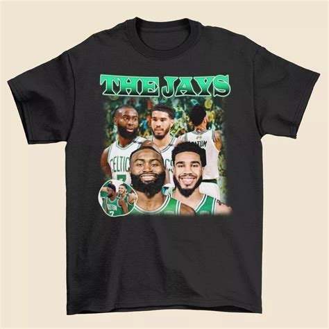 Jaylen Brown and Jayson Tatum Vintage T-Shirt: A Tribute to Boston's Dynamic Duo