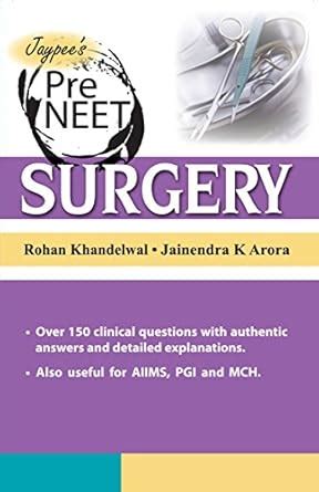 Jaypee's Pre Neet Surgery 1st Edition Epub