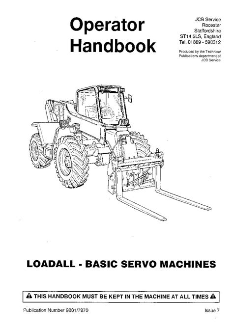 Jcb Telehandler Manual Ebook Reader