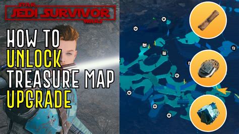 Jedi Survivor: How to Show Treasure and Datapads on Map