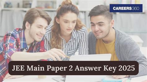 Jee Main Paper 2 Answer Key M Set Kindle Editon