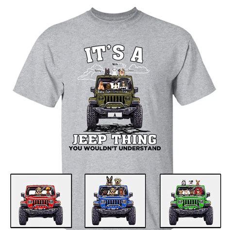 Jeep Tee Shirts: Expressing Your Love for the Unstoppable SUV