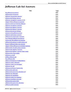 Jefferson Lab Answers To Earth Science Sol Reader