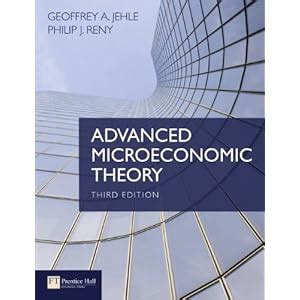 Jehle Reny Advanced Microeconomic Theory Solutions Epub