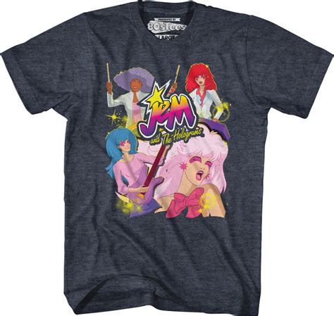 Jem and the Holograms T-Shirt: A Nostalgic Throwback to the 80s