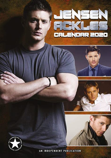 Jensen Ackles Calendar Calendars Supernatural Doc