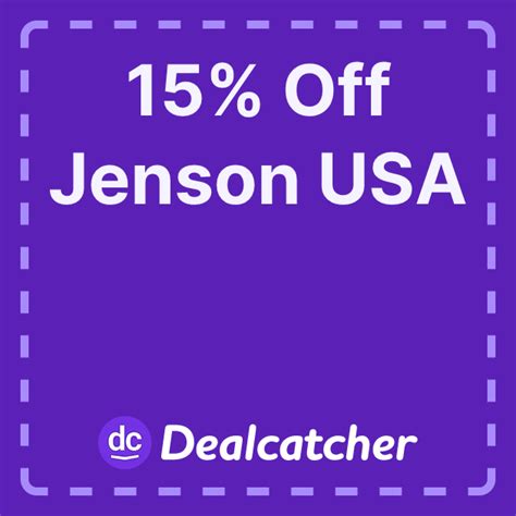 Jensen USA Coupon Code Discount: 60% Off Your Next Purchase