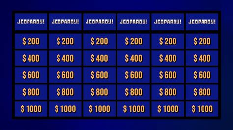 Jeopardy Powerpoint Template With Answers