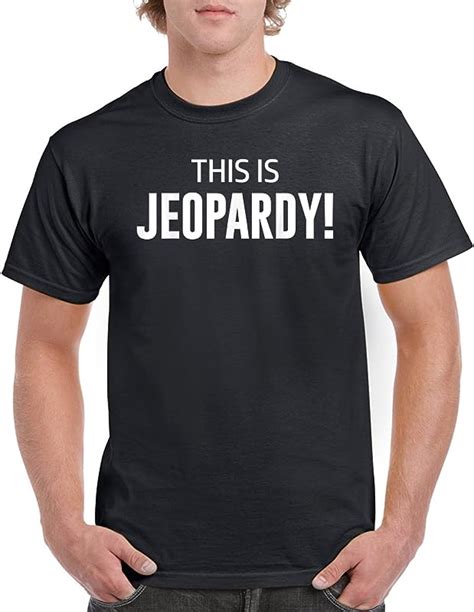 Jeopardy T-Shirts: Embracing the Show's Legacy of Knowledge and Wit