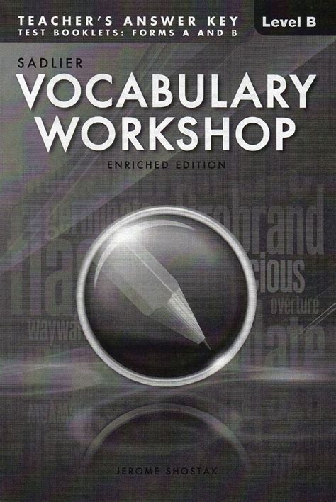 Jerome Shostak Vocabulary Answers Kindle Editon