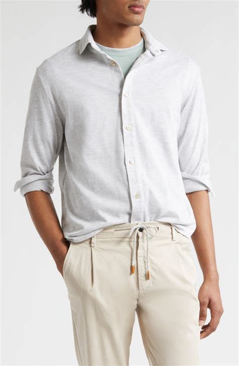 Jersey Button Up Shirt: A Versatile Wardrobe Staple for Men