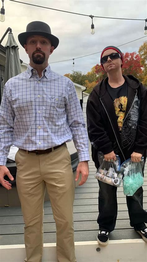 Jesse Pinkman and Walter White Costume: