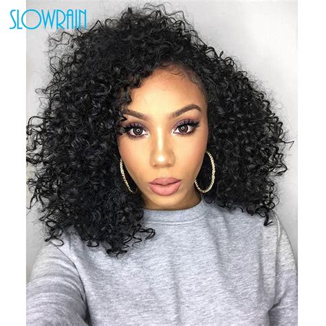 Jessica Curly Human Hair Full Lace Wig Kinky Curly Wigs