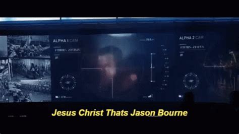 Jesus Christ, It's Jason Bourne!