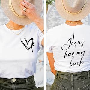 Jesus Has Your Back: The Shirt That Inspires Faith and Encouragement