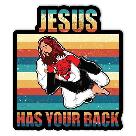 Jesus Has Your Back: The Ultimate Symbol of Faith and Protection