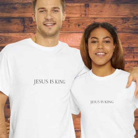 Jesus Is King Shirts: Proclaim Your Faith in Style