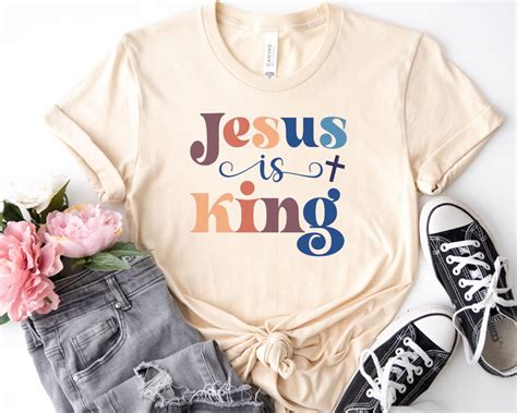 Jesus Is King T-Shirt: A Divine Fashion Statement